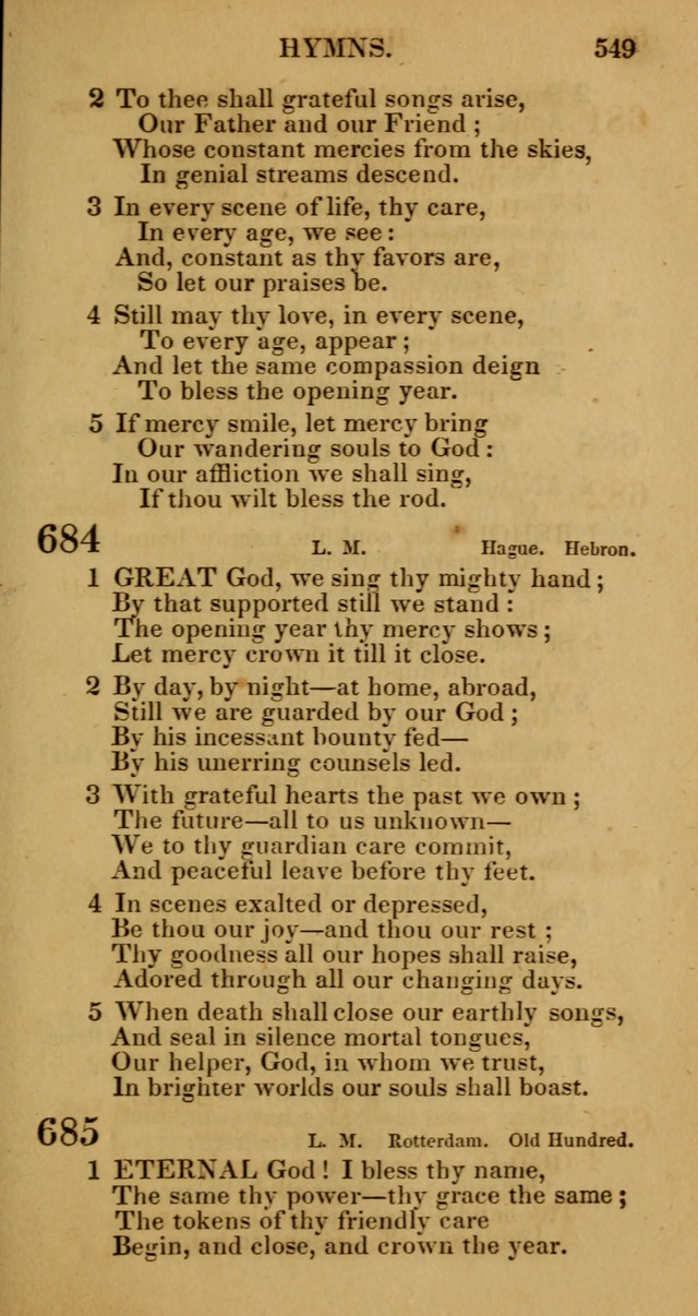 Manual of Christian Psalmody: a collection of psalms and hymns for public worship page 551