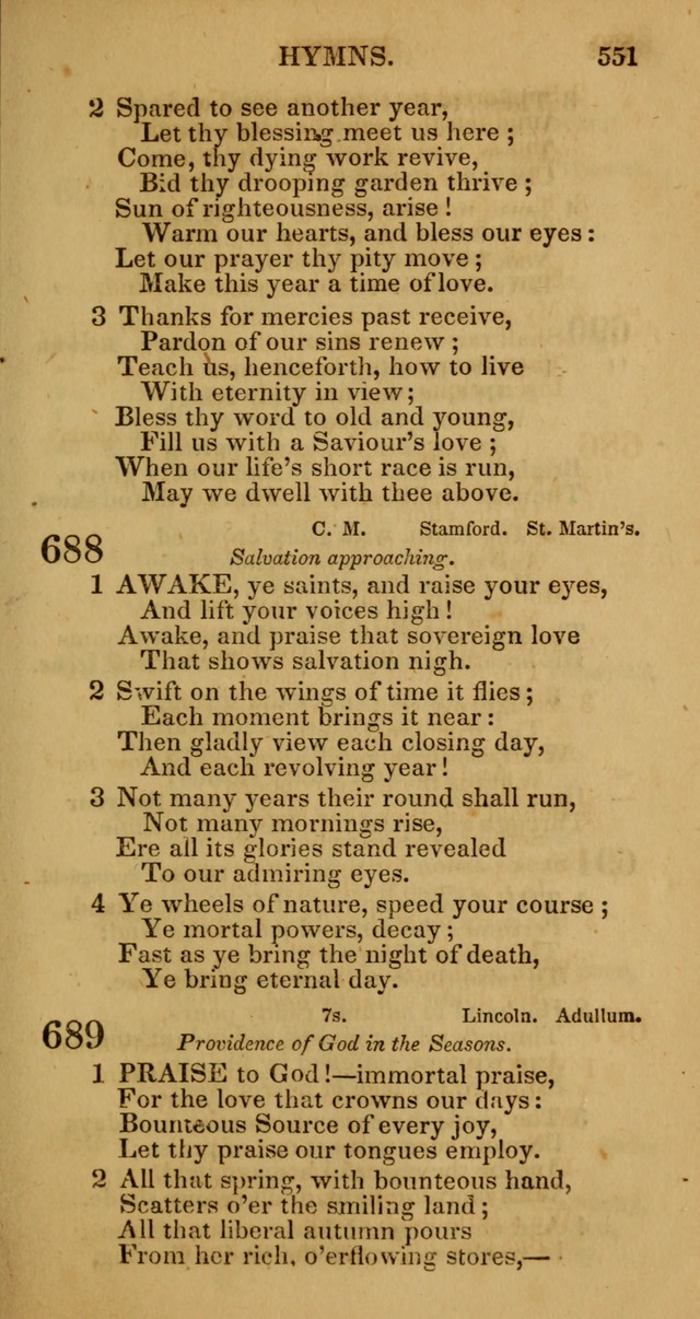 Manual of Christian Psalmody: a collection of psalms and hymns for public worship page 553