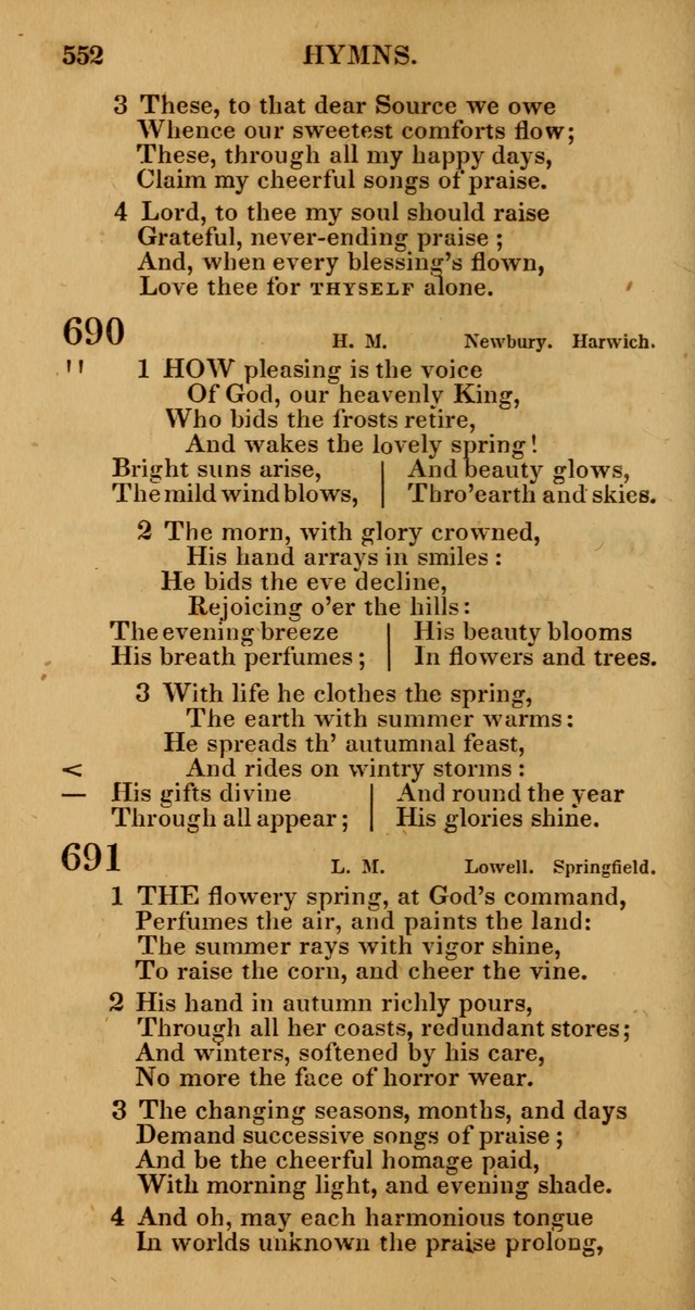 Manual of Christian Psalmody: a collection of psalms and hymns for public worship page 554