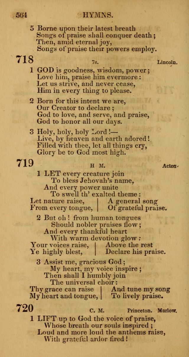 Manual of Christian Psalmody: a collection of psalms and hymns for public worship page 566