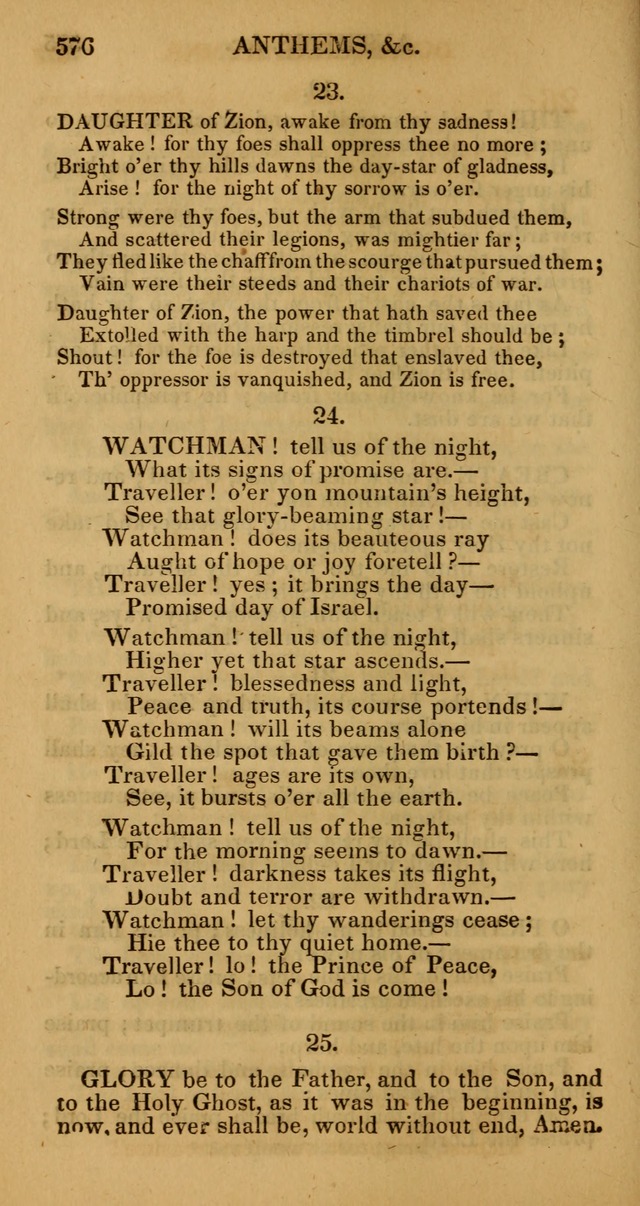 Manual of Christian Psalmody: a collection of psalms and hymns for public worship page 578