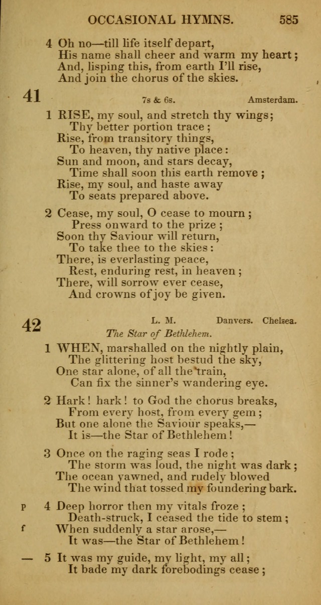 Manual of Christian Psalmody: a collection of psalms and hymns for public worship page 587