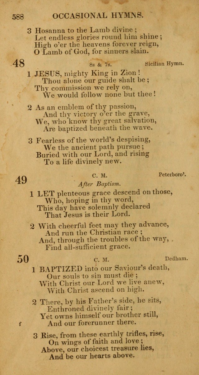 Manual of Christian Psalmody: a collection of psalms and hymns for public worship page 590