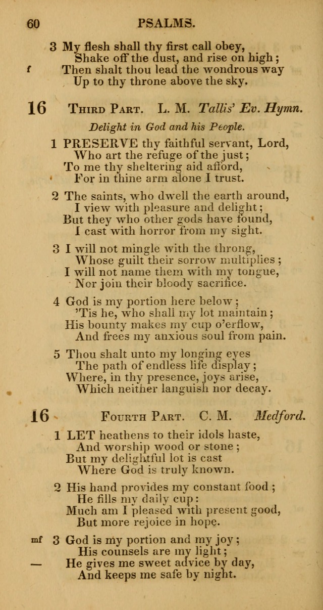 Manual of Christian Psalmody: a collection of psalms and hymns for public worship page 62