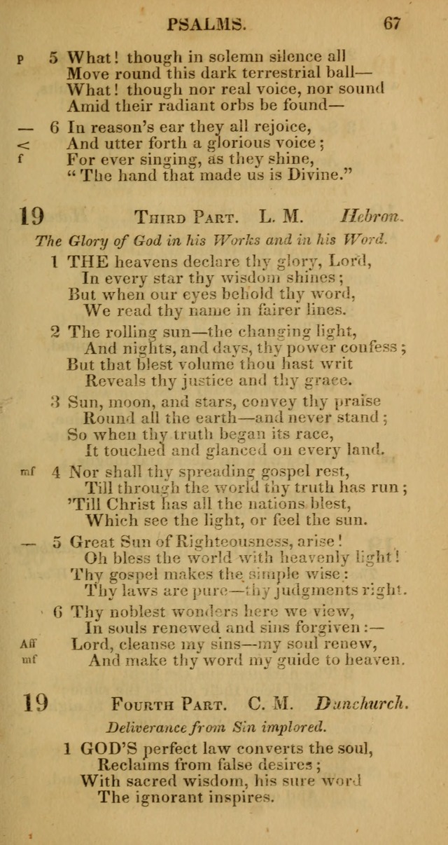 Manual of Christian Psalmody: a collection of psalms and hymns for public worship page 69