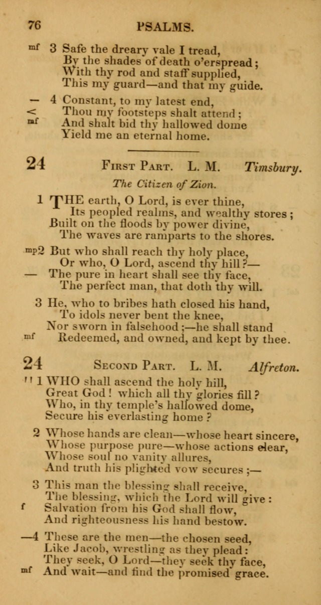 Manual of Christian Psalmody: a collection of psalms and hymns for public worship page 78