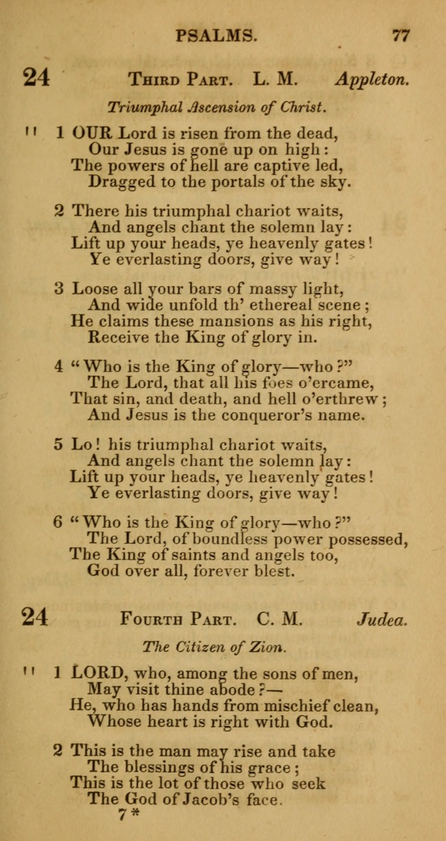 Manual of Christian Psalmody: a collection of psalms and hymns for public worship page 79