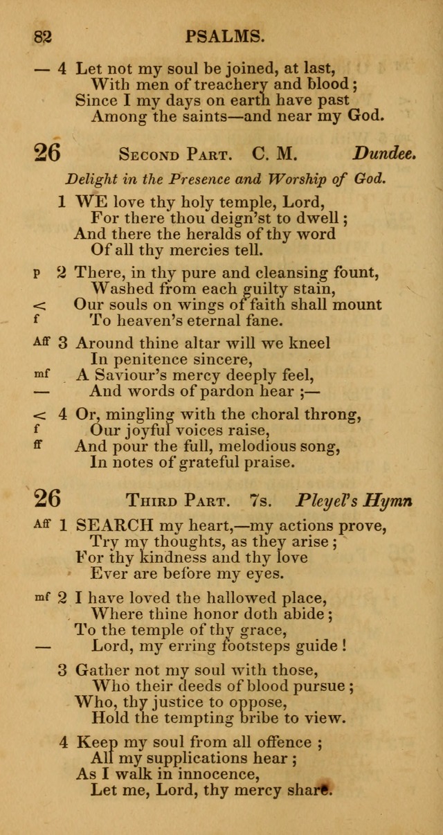 Manual of Christian Psalmody: a collection of psalms and hymns for public worship page 84