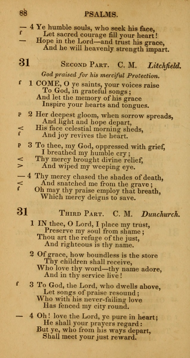 Manual of Christian Psalmody: a collection of psalms and hymns for public worship page 90