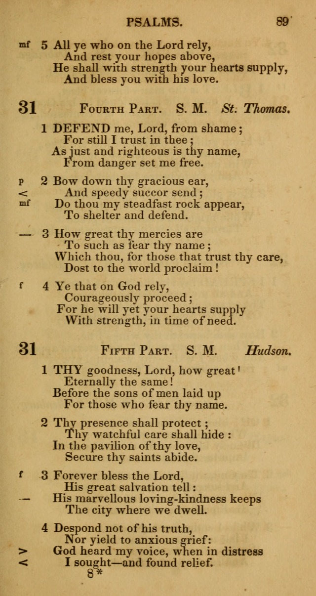 Manual of Christian Psalmody: a collection of psalms and hymns for public worship page 91