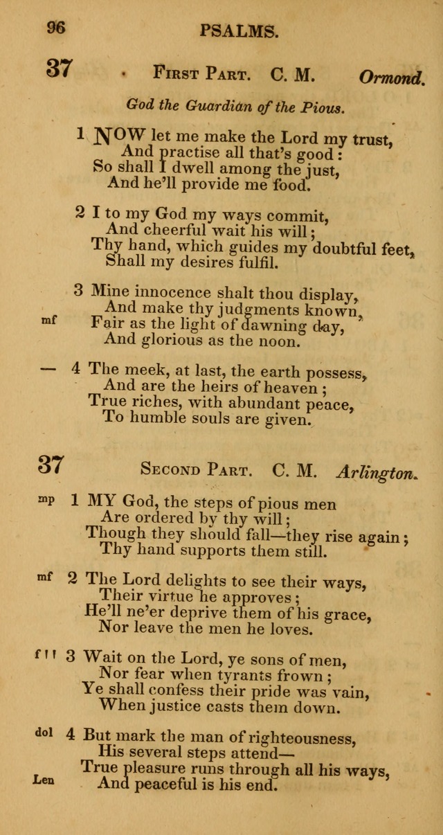 Manual of Christian Psalmody: a collection of psalms and hymns for public worship page 98