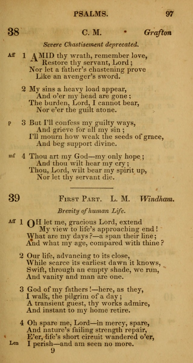 Manual of Christian Psalmody: a collection of psalms and hymns for public worship page 99