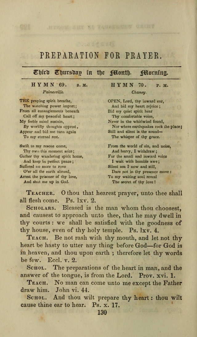 Manual of Devotion: or religious exercises for the morning and evening of each day of the month, for the use of schools and private families page 132