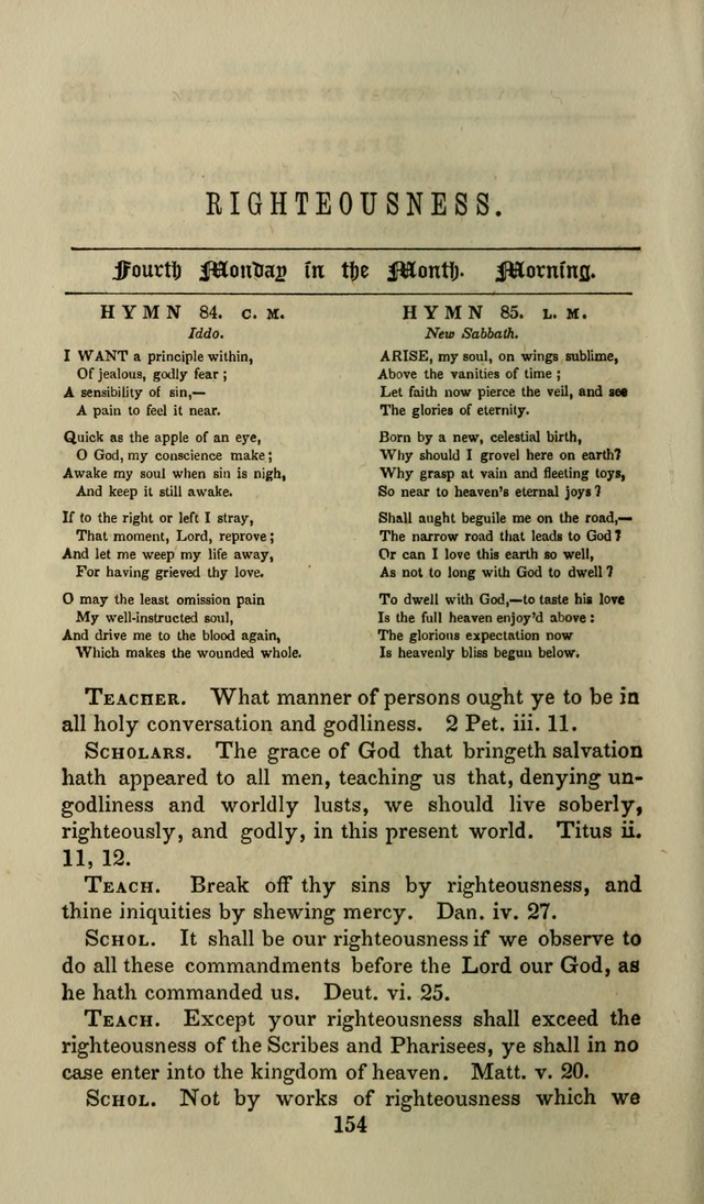 Manual of Devotion: or religious exercises for the morning and evening of each day of the month, for the use of schools and private families page 156