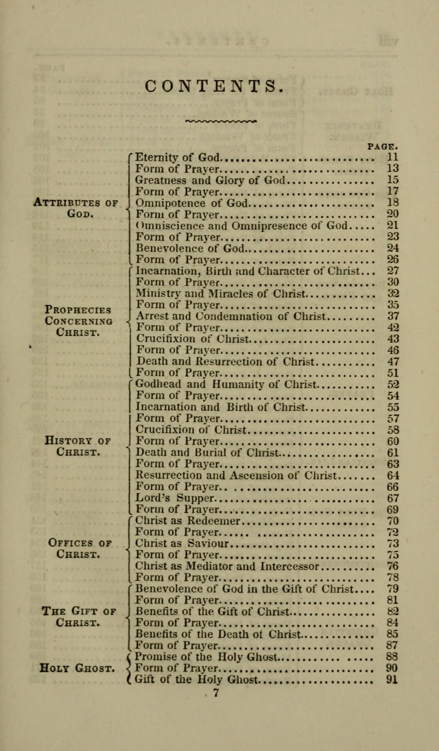 Manual of Devotion: or religious exercises for the morning and evening of each day of the month, for the use of schools and private families page 7