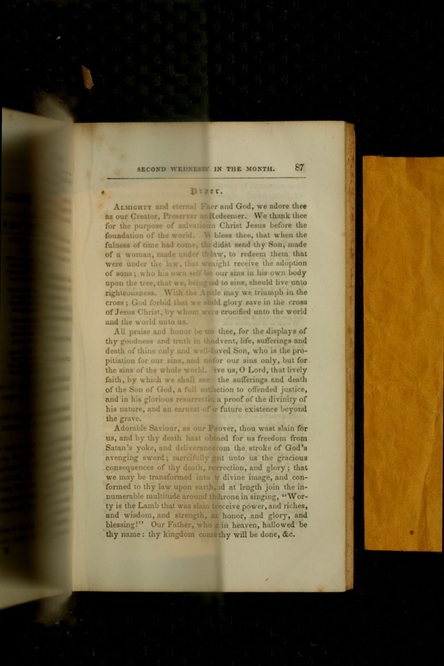 Manual of Devotion: or religious exercises for the morning and evening of each day of the month, for the use of schools and private families page 89