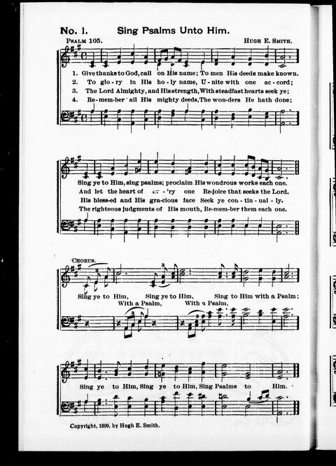 Melodies of Salvation: a collection of psalms, hymns and spiritual songs page 1