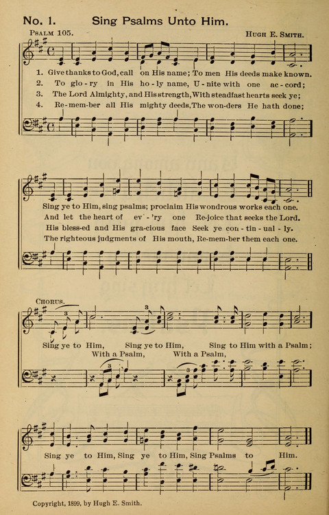 Melodies of Salvation: a collection of psalms, hymns and spiritual songs page 1