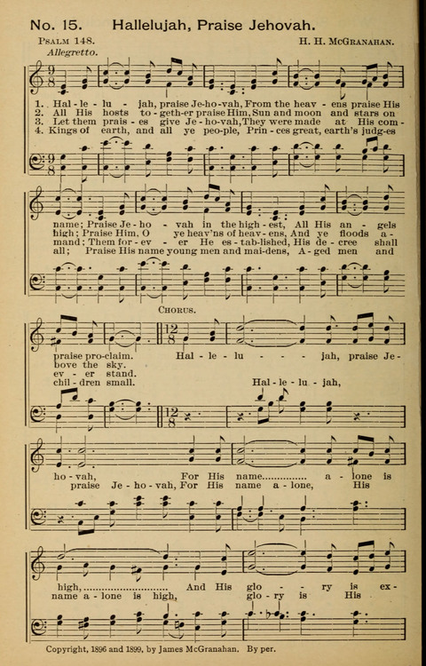 Melodies of Salvation: a collection of psalms, hymns and spiritual songs page 13