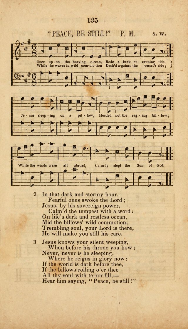 The Minstrel of Zion: a book of religious songs, accompanied with appropriate music, chiefly original page 135