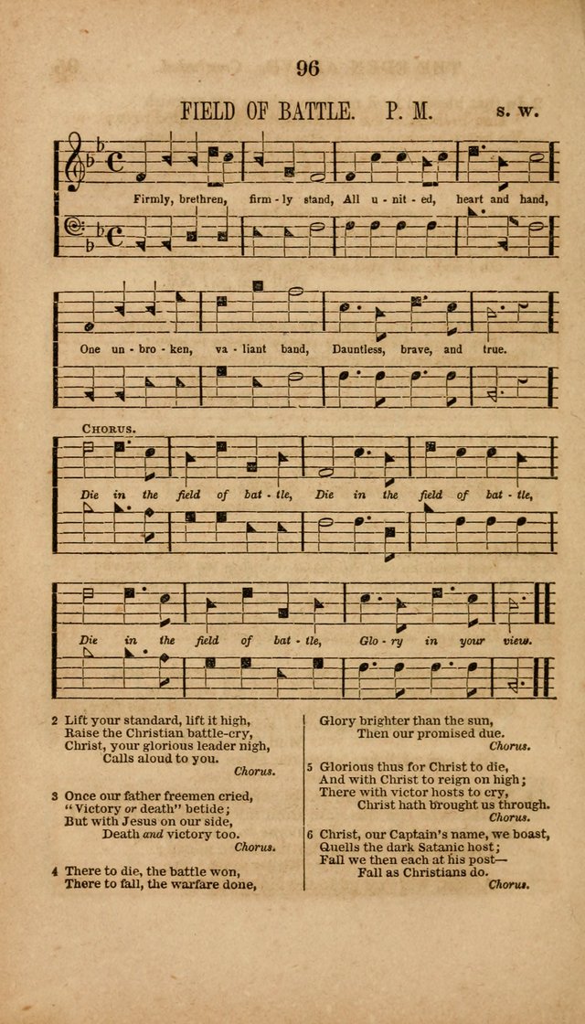 The Minstrel of Zion: a book of religious songs, accompanied with appropriate music, chiefly original page 96