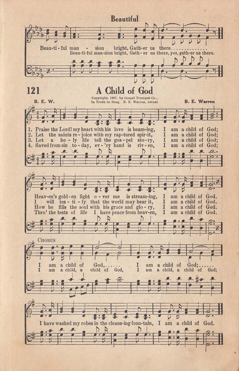 Melodies of Zion: A Compilation of Hymns and Songs, Old and New, Intended for All Kinds of Religious Service page 120