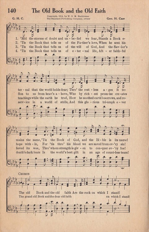 Melodies of Zion: A Compilation of Hymns and Songs, Old and New, Intended for All Kinds of Religious Service page 139