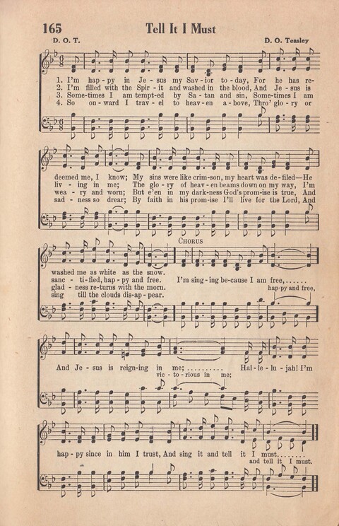 Melodies of Zion: A Compilation of Hymns and Songs, Old and New, Intended for All Kinds of Religious Service page 164