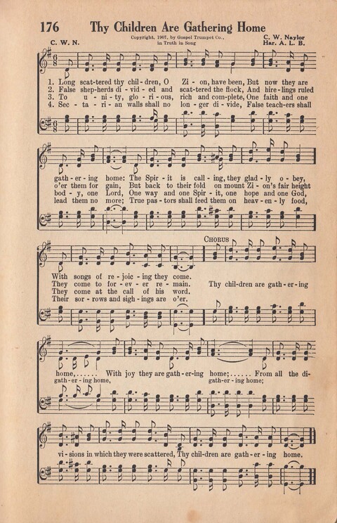 Melodies of Zion: A Compilation of Hymns and Songs, Old and New, Intended for All Kinds of Religious Service page 174