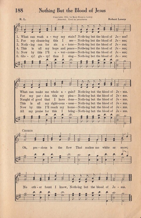 Melodies of Zion: A Compilation of Hymns and Songs, Old and New, Intended for All Kinds of Religious Service page 186