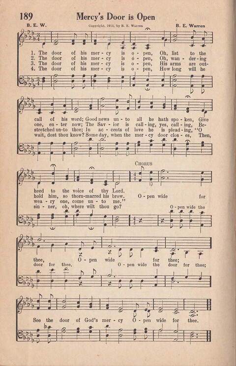 Melodies of Zion: A Compilation of Hymns and Songs, Old and New, Intended for All Kinds of Religious Service page 187