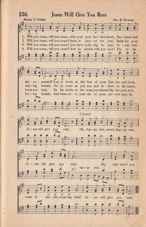 Melodies of Zion: A Compilation of Hymns and Songs, Old and New, Intended for All Kinds of Religious Service page 234