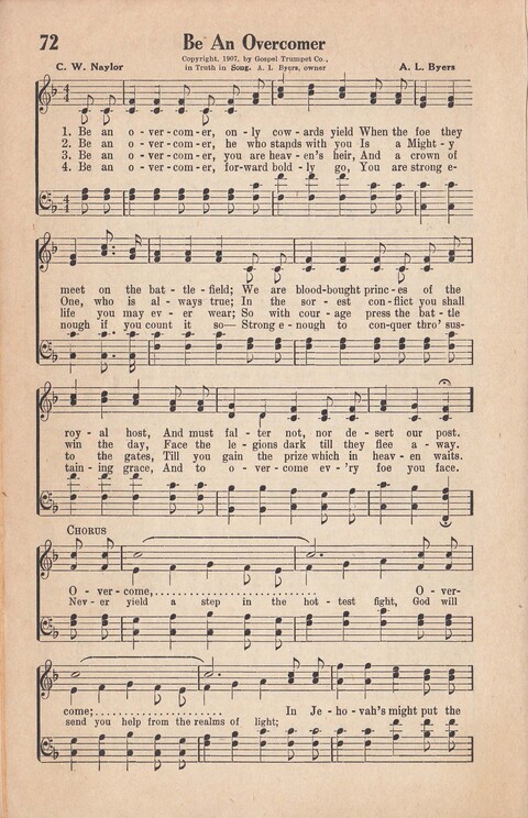 Melodies of Zion: A Compilation of Hymns and Songs, Old and New, Intended for All Kinds of Religious Service page 73