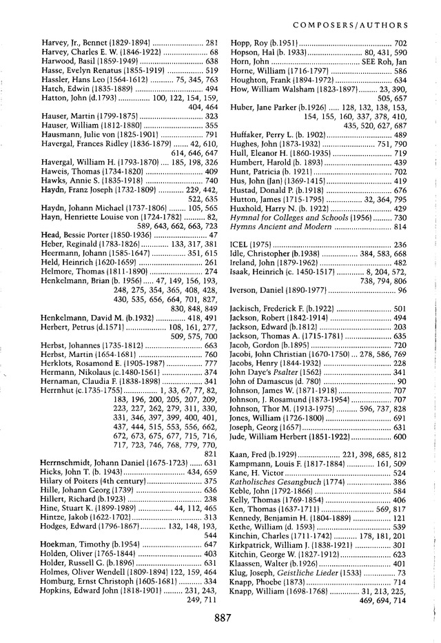 Moravian Book of Worship page 887