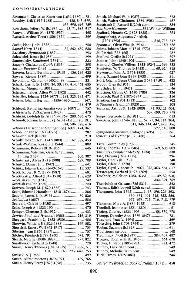 Moravian Book of Worship page 890