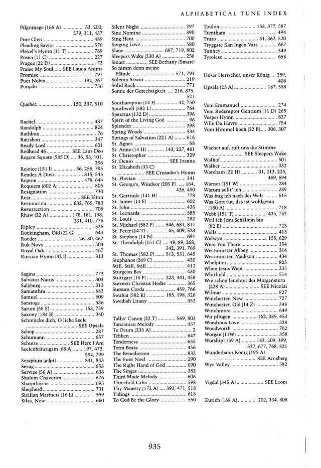 Moravian Book of Worship page 935