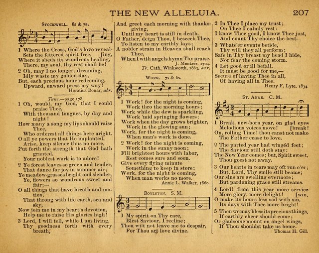 The New Alleluia: a collection of hymns and tunes for the Church School, and the mid-week meeting page 212