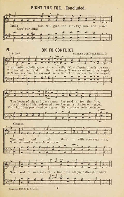 New Anti-Saloon Songs: A Collection of Temperance and Moral Reform Songs Prepared at the Request of The National Anti-Saloon League page 5