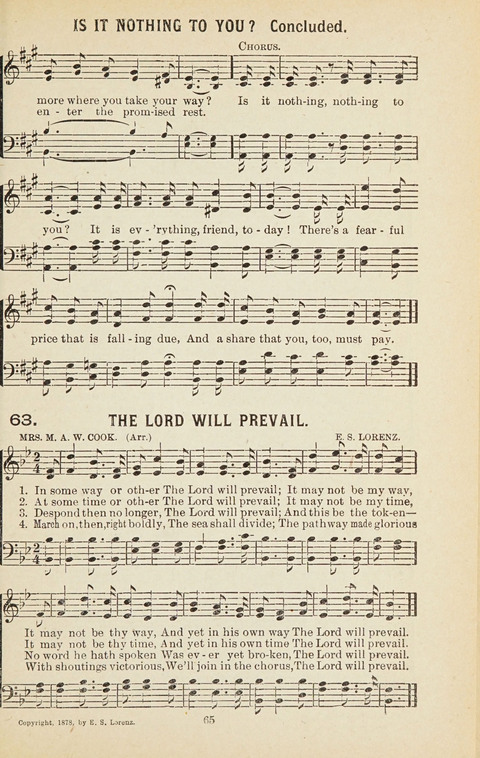 New Anti-Saloon Songs: A Collection of Temperance and Moral Reform Songs Prepared at the Request of The National Anti-Saloon League page 63