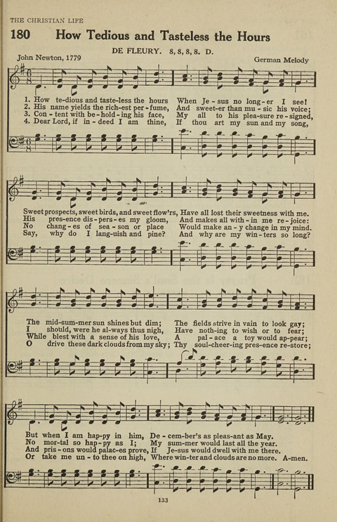 New Baptist Hymnal: containing standard and Gospel hymns and responsive readings page 133