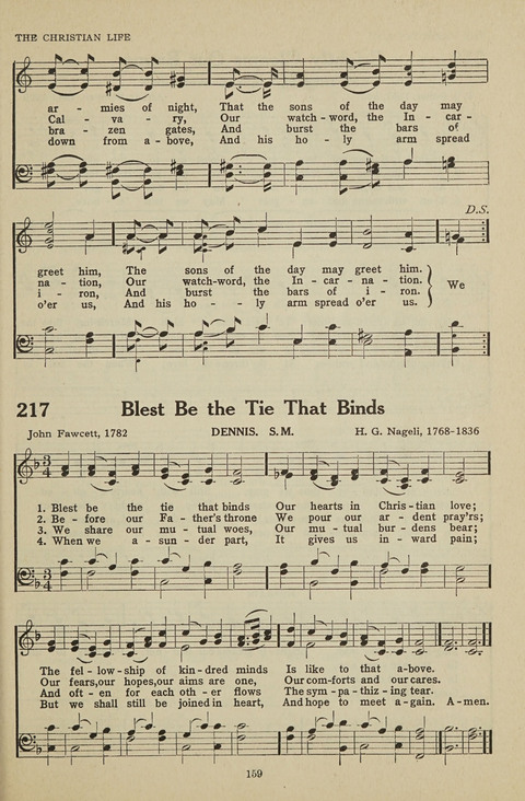 New Baptist Hymnal: containing standard and Gospel hymns and responsive readings page 159