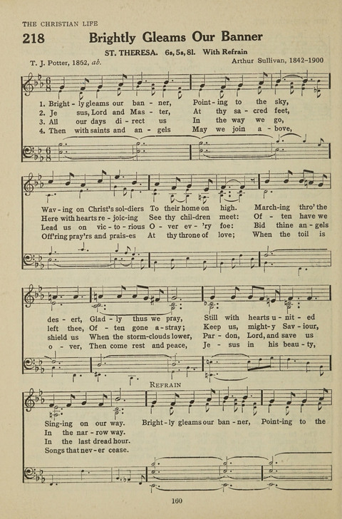 New Baptist Hymnal: containing standard and Gospel hymns and responsive readings page 160