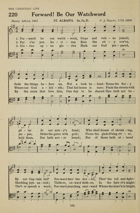 New Baptist Hymnal: containing standard and Gospel hymns and responsive readings page 162