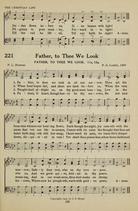 New Baptist Hymnal: containing standard and Gospel hymns and responsive readings page 163