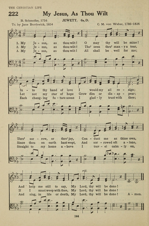 New Baptist Hymnal: containing standard and Gospel hymns and responsive readings page 164