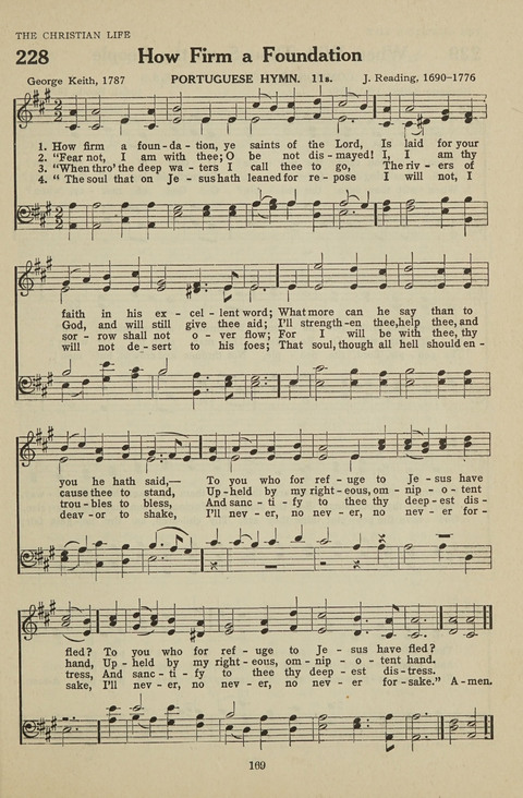 New Baptist Hymnal: containing standard and Gospel hymns and responsive readings page 169