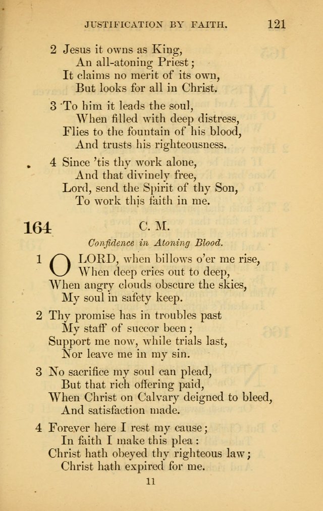 The New Baptist Psalmist and Tune Book: for churches and Sunday-schools page 121