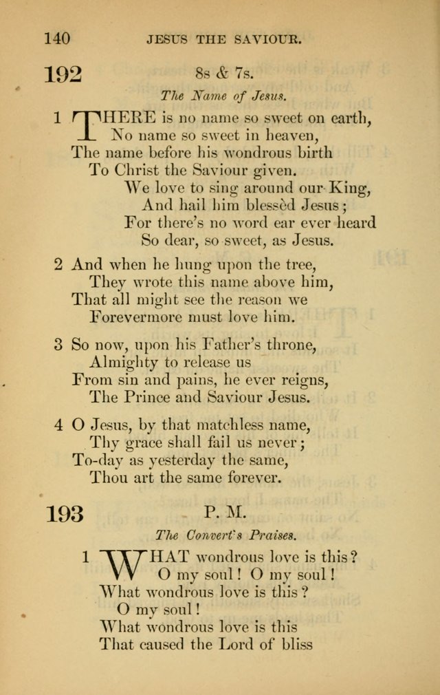 The New Baptist Psalmist and Tune Book: for churches and Sunday-schools page 140