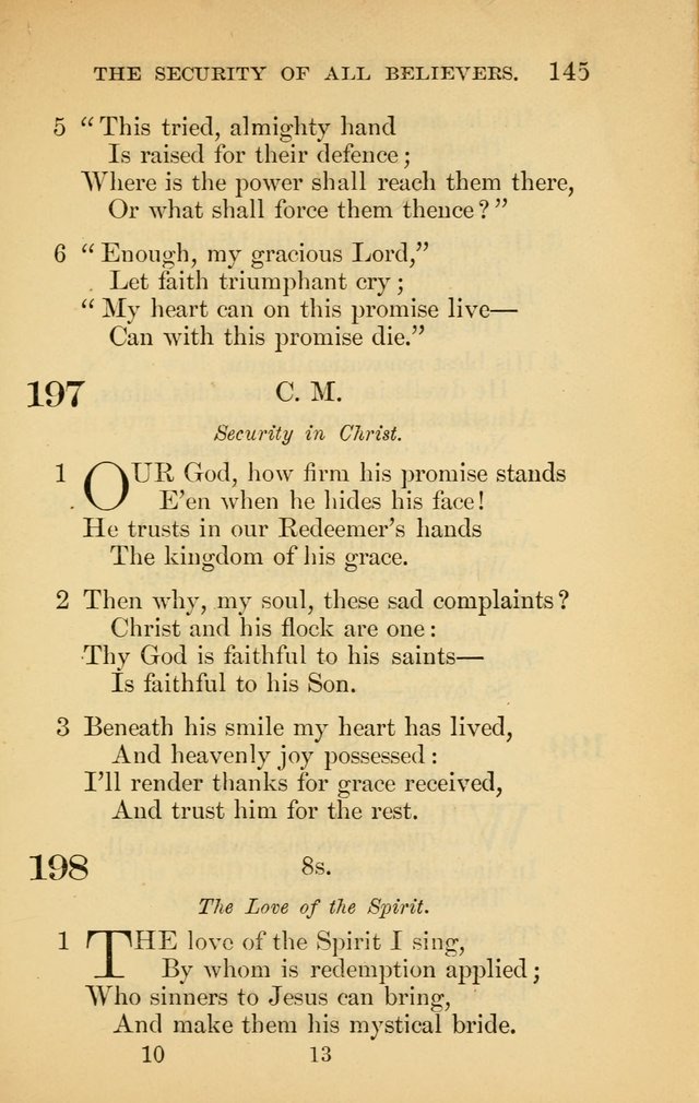 The New Baptist Psalmist and Tune Book: for churches and Sunday-schools page 145