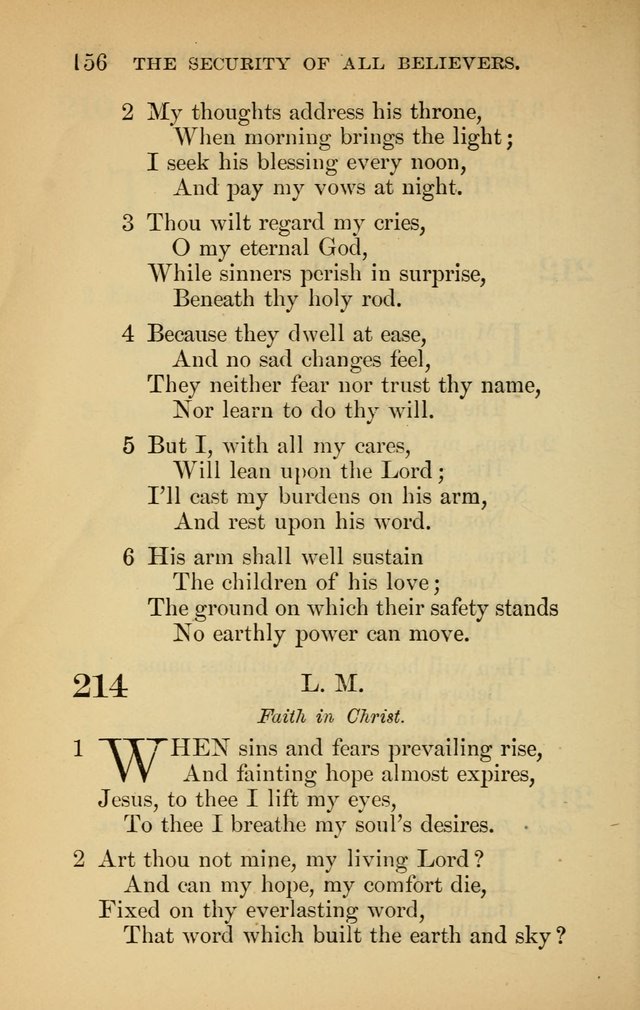 The New Baptist Psalmist and Tune Book: for churches and Sunday-schools page 156